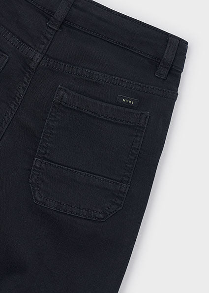 Mayoral pantaloni baieti regular fit 5-10 ani Negru