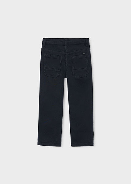 Mayoral pantaloni baieti regular fit 5-10 ani Negru