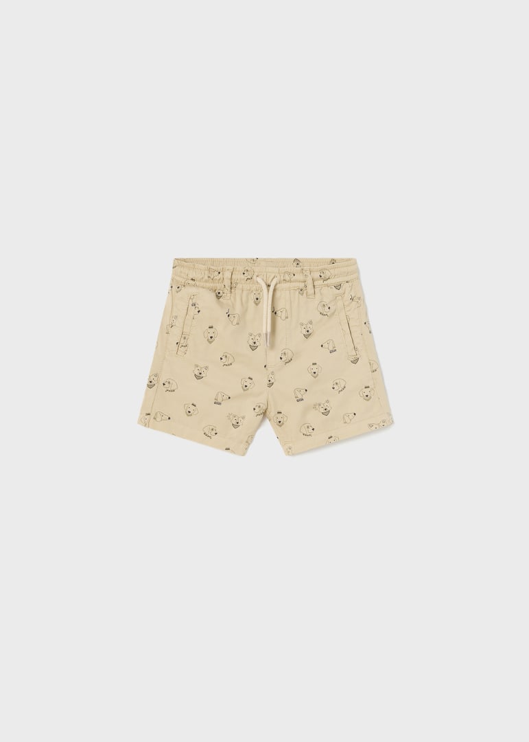 Mayoral pantaloni baieti tip bermude 6-36 luni, Beige Imagine principală a produsului