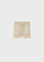 Mayoral pantaloni baieti tip bermude din lTENCEL Lyocell 6-36 luni, Beige