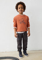 Mayoral pantaloni baieti tip trening 5-10 ani Albastru inchis