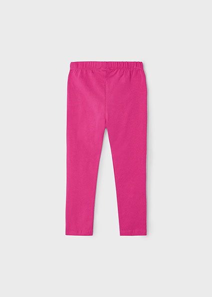 Mayoral pantaloni fete basic de tip leggings 5-10 ani Magenta Imagine secundară a produsului