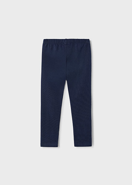 Mayoral pantaloni fete basic de tip leggings 5-10 ani Navy Blue Imagine secundară a produsului