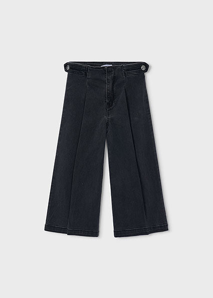 Mayoral pantaloni fete blugi wide leg 2-10 ani Carbon