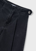 Mayoral pantaloni fete blugi wide leg 2-10 ani Carbon