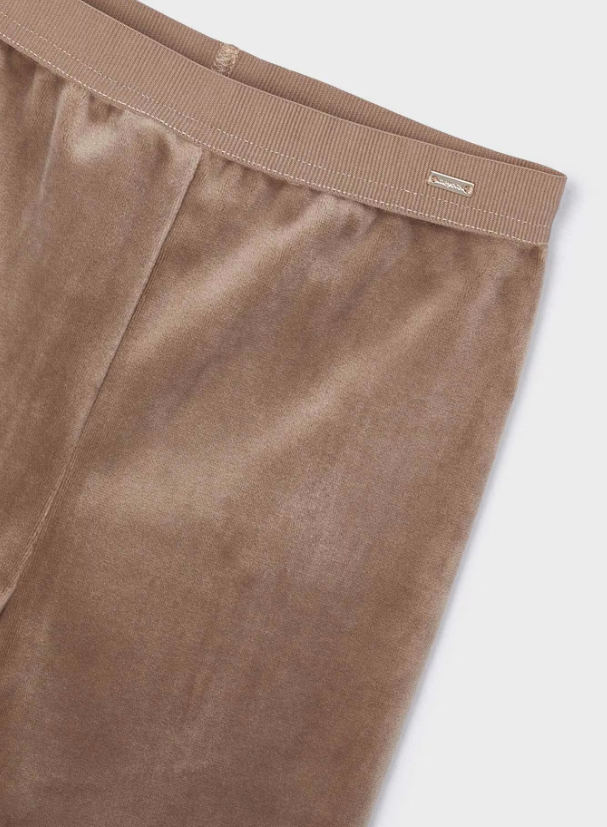 Mayoral pantaloni fete colanti basic catifea 4-9 ani Camel