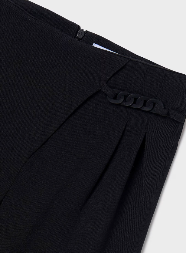 Mayoral pantaloni fete cu lantisor 8-12 ani Negru