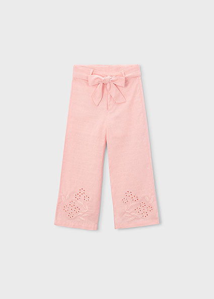 Mayoral pantaloni fete lungi cu broderie 5-10 ani Blossom Imagine principală a produsului