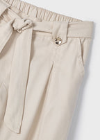 Mayoral pantaloni fete lungi cu cordon 5-10 ani Maron