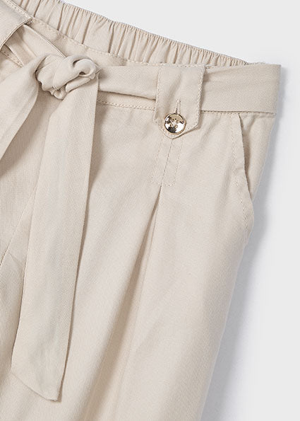 Mayoral pantaloni fete lungi cu cordon 5-10 ani Maron