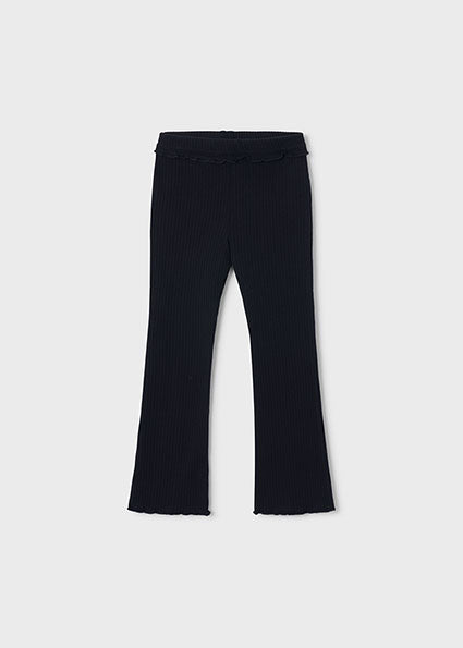Mayoral pantaloni fete lungi de tip colanti evazati 5-10 ani Negru