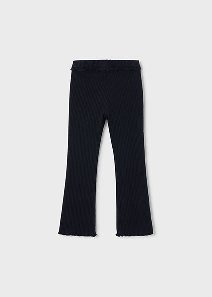 Mayoral pantaloni fete lungi de tip colanti evazati 5-10 ani Negru