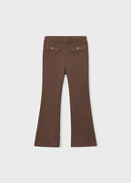 Mayoral pantaloni fete lungi de tip colanti flare 2-10 ani Cafe