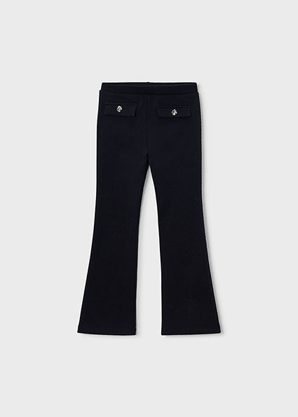 Mayoral pantaloni fete lungi de tip colanti flare 2-10 ani Negru