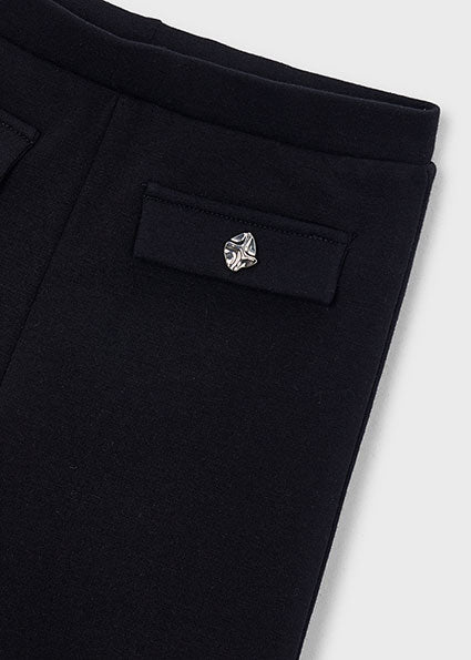 Mayoral pantaloni fete lungi de tip colanti flare 2-10 ani Negru