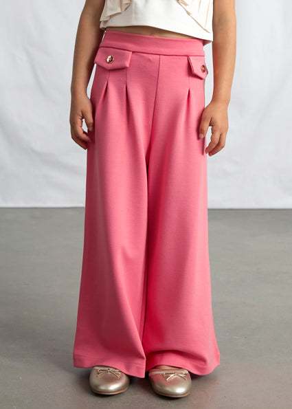 Mayoral pantaloni fete lungi evazati 5-10 ani Camelia