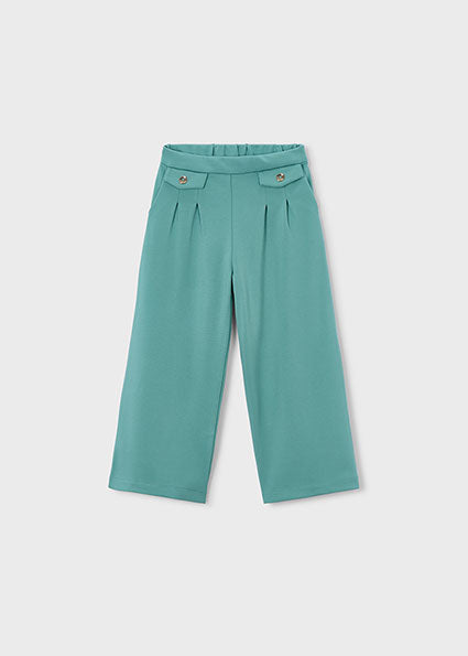 Mayoral pantaloni fete lungi evazati 5-10 ani Menta