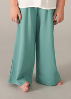 Mayoral pantaloni fete lungi evazati 5-10 ani Menta