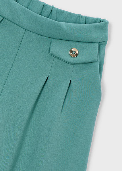 Mayoral pantaloni fete lungi evazati 5-10 ani Menta