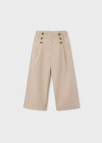 Mayoral pantaloni fete lungi evazati 5-10 ani Sand