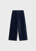 Mayoral pantaloni fete lungi evazati usor 5-10 ani Navy blue