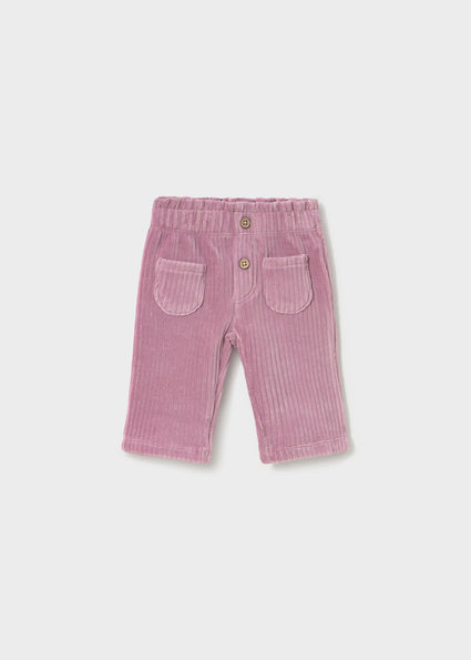 Mayoral pantaloni fete lungi reiati 0-18 luni Mov