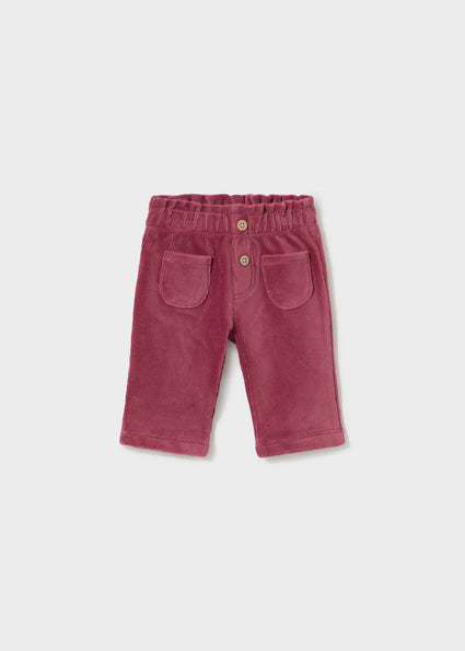 Mayoral pantaloni fete lungi reiati 0-18 luni Redcurrant Imagine principală a produsului