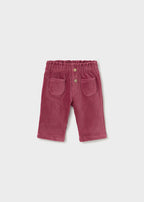 Mayoral pantaloni fete lungi reiati 0-18 luni Redcurrant