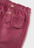 Mayoral pantaloni fete lungi reiati 0-18 luni Redcurrant