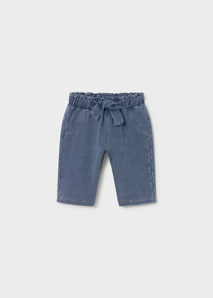 Mayoral pantaloni fete lungi tip blugi 0-18 luni Denim Mediu Imagine principală a produsului