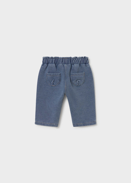 Mayoral pantaloni fete lungi tip blugi 0-18 luni Denim Mediu