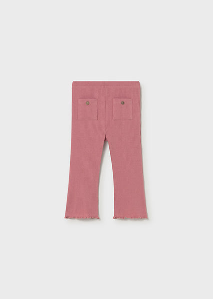 Mayoral pantaloni fete lungi tip colanti evazati 12-48 luni Blush