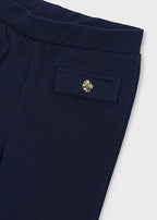 Mayoral pantaloni fete lungi de tip colanti flare 2-10 ani Bleumarin