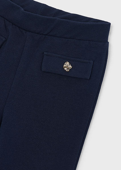 Mayoral pantaloni fete lungi de tip colanti flare 2-10 ani Bleumarin