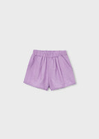 Mayoral pantaloni fete scurti 5-10 ani Petal Lilac