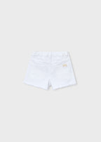 Mayoral pantaloni fete scurti basic 5-10 ani Alb