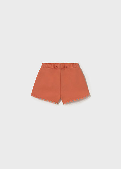Mayoral pantaloni fete scurti basic 6-48 luni Portocaliu morcov Imagine secundară a produsului
