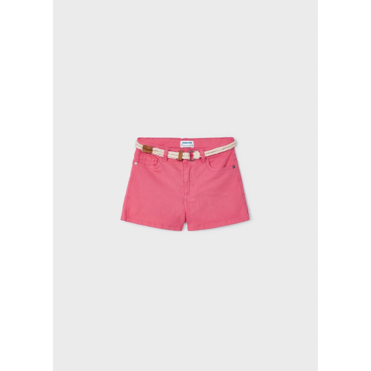 Mayoral pantaloni fete scurti cu curea 2-9 ani, Naut