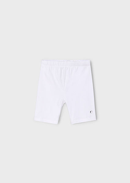 Mayoral pantaloni fete scurti de tip leggings 5-10 ani Alb