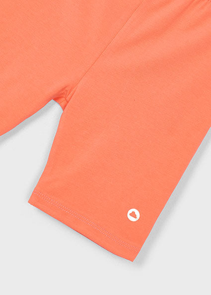 Mayoral pantaloni fete scurti de tip leggings 5-10 ani Mandarina
