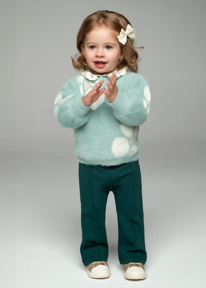 Mayoral pantaloni fetite evazati 12-36 luni Glass