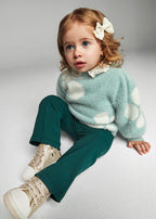 Mayoral pantaloni fetite evazati 12-36 luni Glass