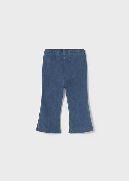 Mayoral pantaloni fetite tip colanti 6-48 luni Denim mediu Imagine secundară a produsului