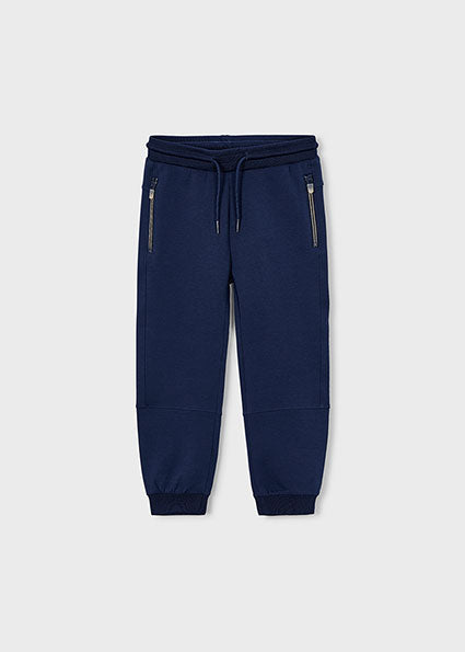 Mayoral pantaloni baieti lungi cu fermoar 5-10 ani Navy blue Imagine principală a produsului