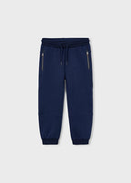 Mayoral pantaloni baieti lungi cu fermoar 5-10 ani Navy blue
