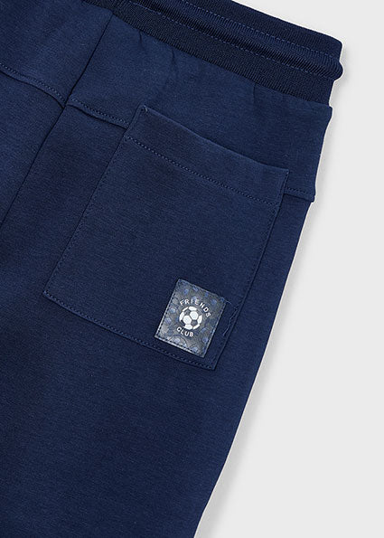 Mayoral pantaloni baieti lungi cu fermoar 5-10 ani Navy blue