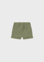Mayoral pantaloni scurti baieti Bambula 12-48 luni Sage