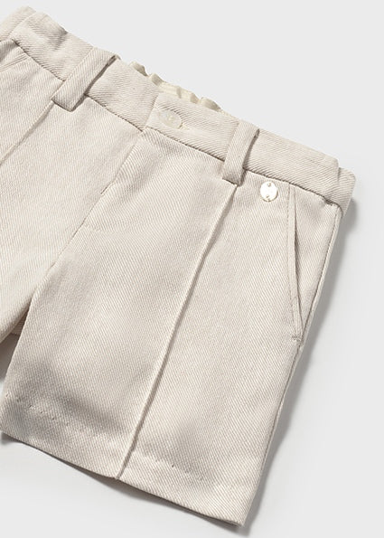 Mayoral pantaloni scurti baieti tip bermude 12-48 luni Natur