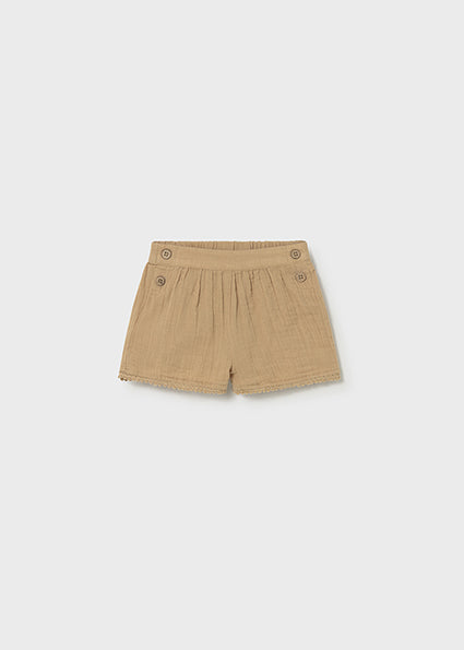 Mayoral pantaloni scurti fete 12-48 luni Caramel Imagine principală a produsului