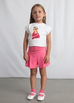 Mayoral pantaloni scurti fete 5-10 ani Coral